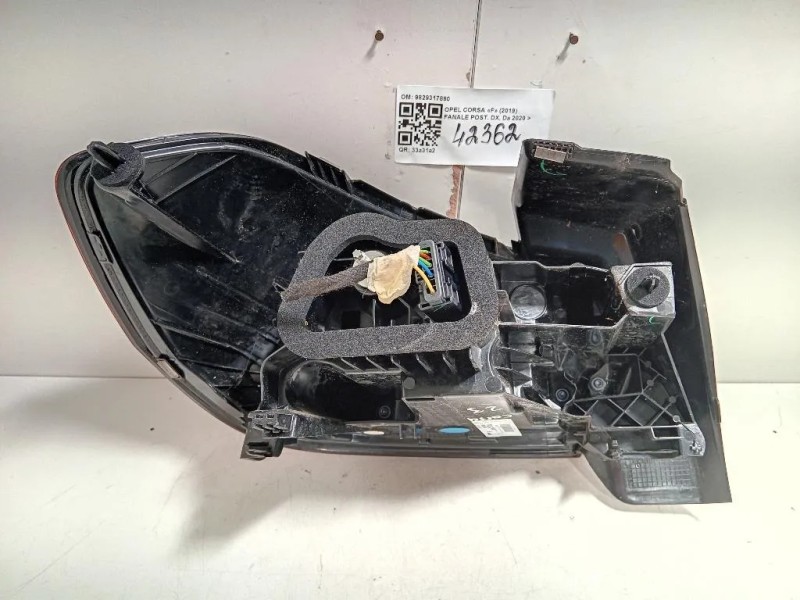 Fanale POST DX 9829317880 Opel Corsa F 2019