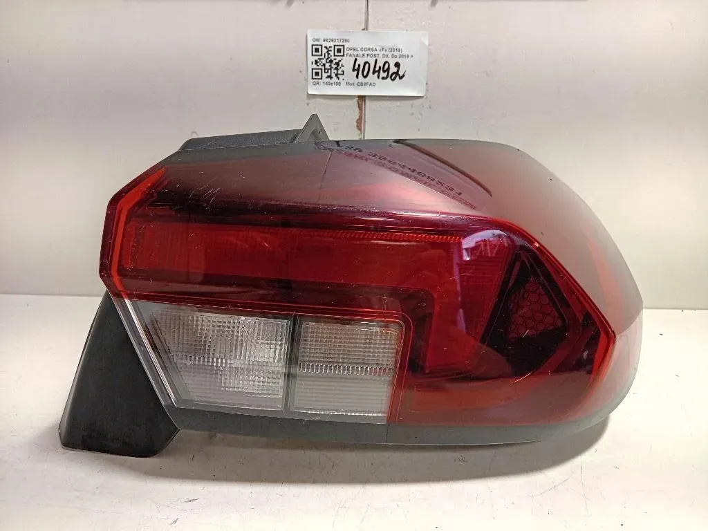 Fanale POST DX 9829317280 Opel Corsa F 2019