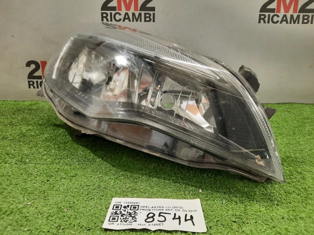 Proiettore ANT DX 13365291 Opel Astra J 2012