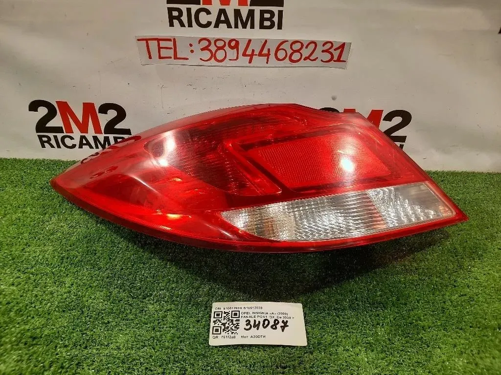 Fanale POST DX 510512838 510512838 Opel Insignia A 2009