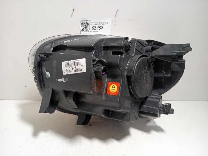 Proiettore ANT DX 0051978418 Fiat 500X 2015