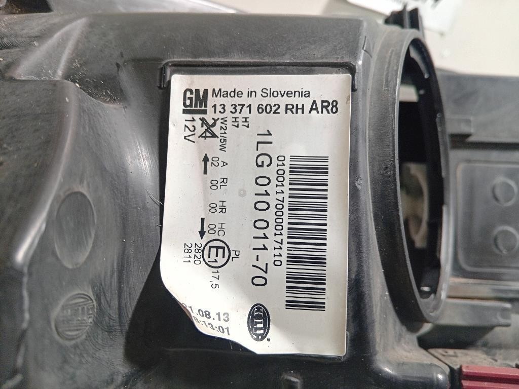 Fanale POST DX 168348 Opel Insignia A 2009