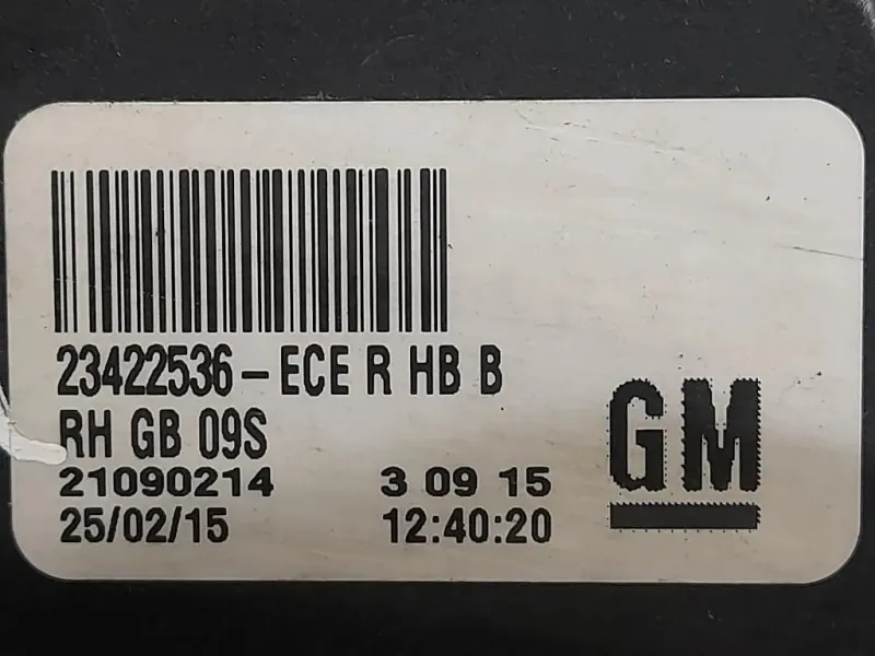 Fanale POST DX 23422536 Opel Insignia A 2009