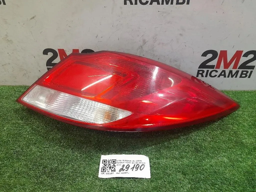 Fanale POST DX 13279622 Opel Insignia A 2009