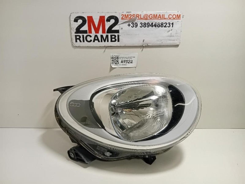 Proiettore ANT DX 0051978417 Fiat 500X 2015