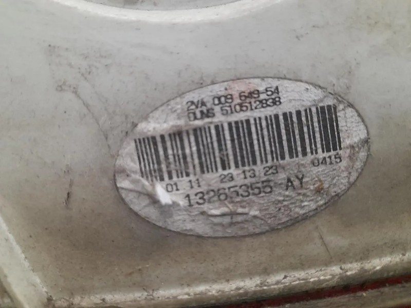 Fanale POST DX 13265355 Opel Insignia A 2009