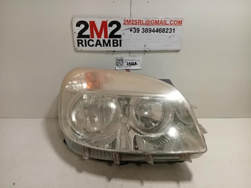 Proiettore ANT DX 43685999 Fiat Doblò III 2015