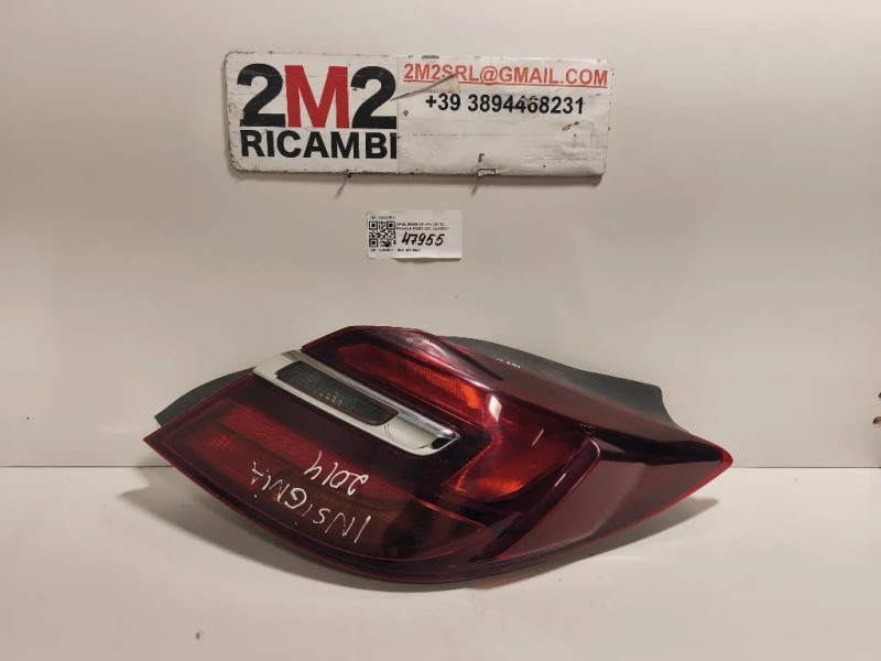 Fanale POST DX 23422536 Opel Insignia A 2013