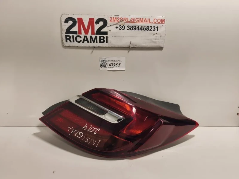 Fanale POST DX 23422536 Opel Insignia A 2013