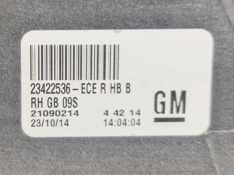 Fanale POST DX 23422536 Opel Insignia A 2013