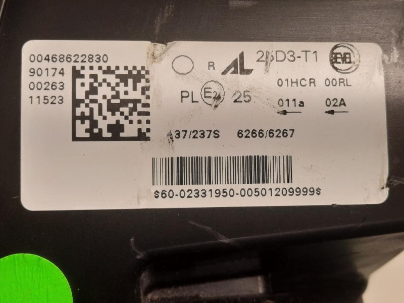 Proiettore ANT DX 1394420080 Fiat Ducato 290 2014