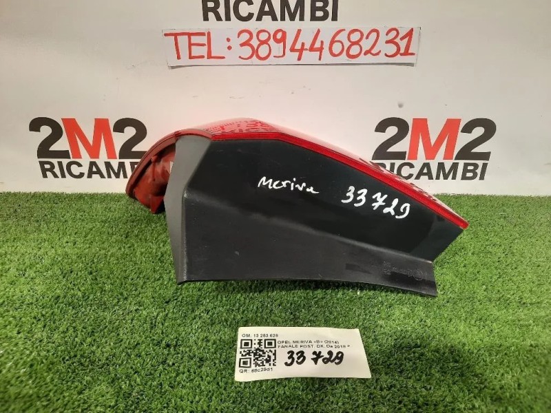 Fanale POST DX 13 253 628 Opel Meriva B 2014
