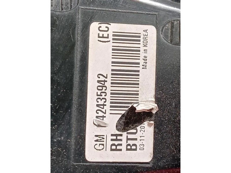 Fanale POST DX 42435942 STOP POST Opel Mokka 2013