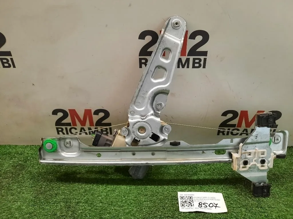 Alzacristallo Porta ANT DX 9682808880 Peugeot 3008 I 2009
