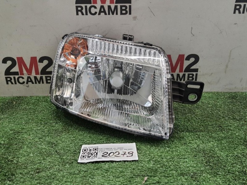 Proiettore ANT DX 51867675 Fiat Panda II 2004