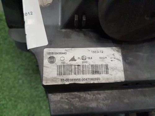 Proiettore ANT DX 51843644 Fiat Panda III 2012