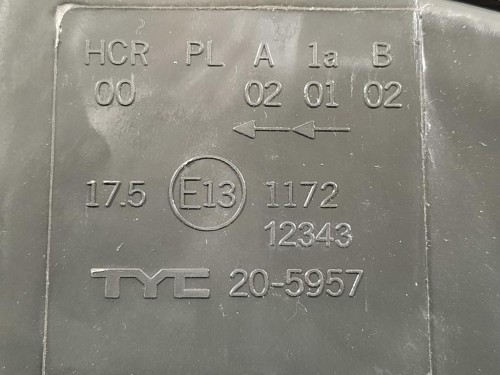 Proiettore ANT DX 20-5957-F5 Fiat Punto III 2012