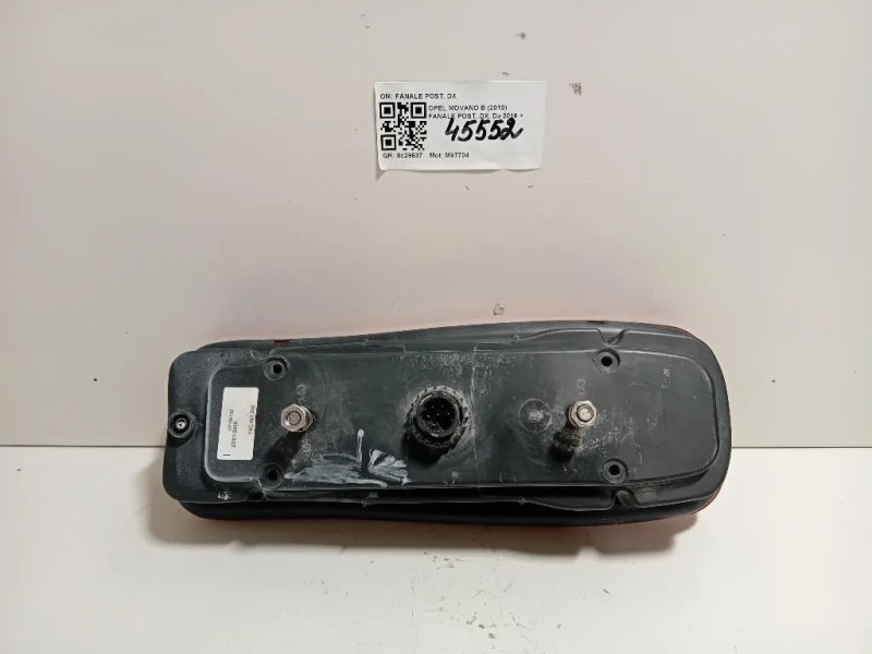 Fanale POST DX FANALE POST DX Opel Movano B 2010
