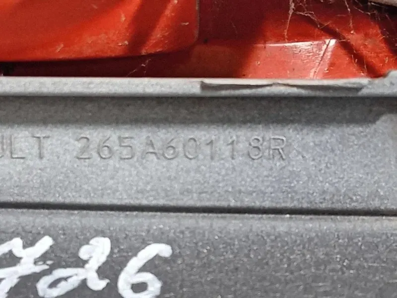 Fanale POST DX 265A60118R Opel Vivaro A 2007