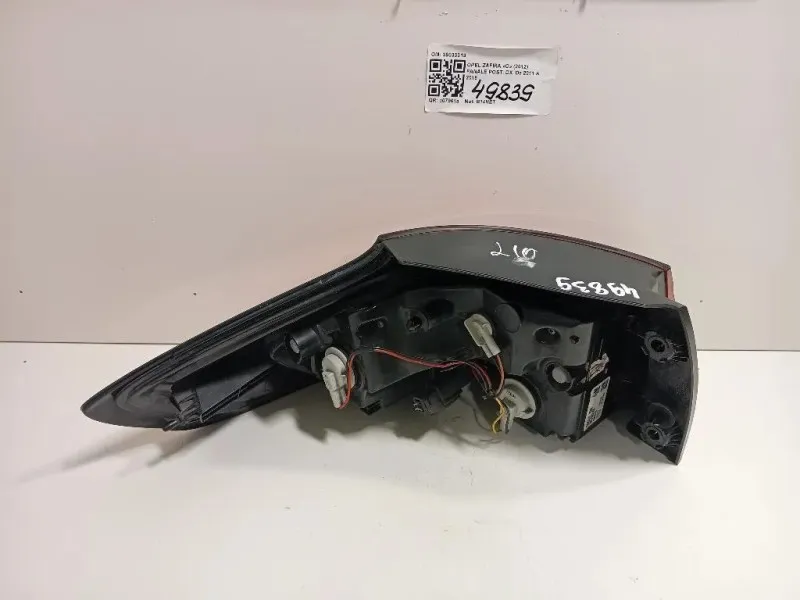 Fanale POST DX 39033313 Opel Zafira C 2012