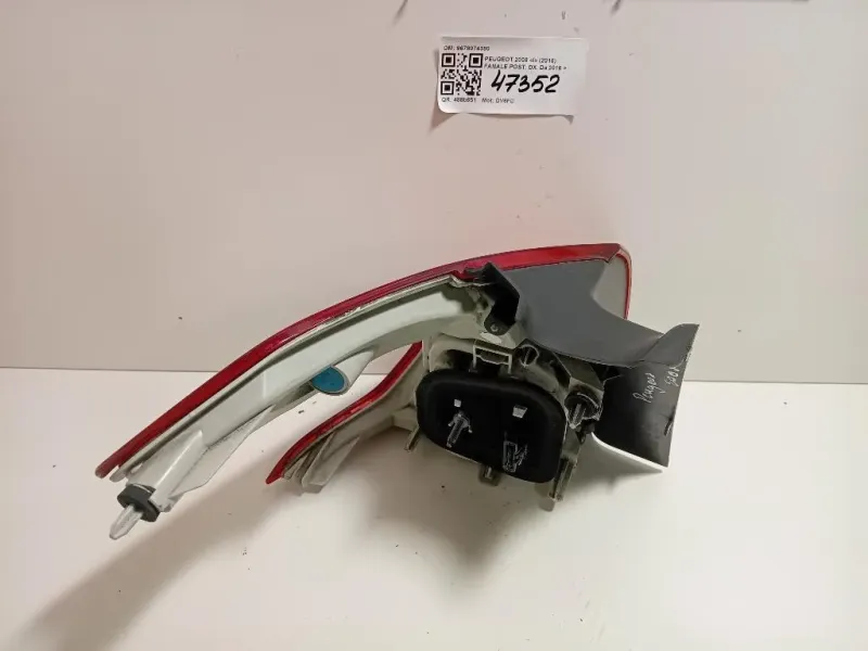 Fanale POST DX 9678074380 Peugeot 2008 I 2016