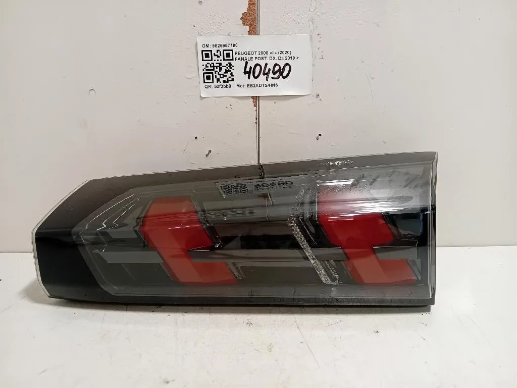 Fanale POST DX 9825957180 Peugeot 2008 II 2020