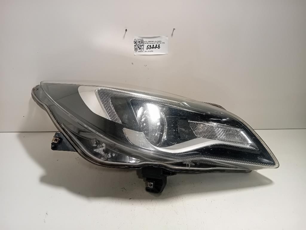 Proiettore ANT DX 13409909 Opel Insignia A 2013