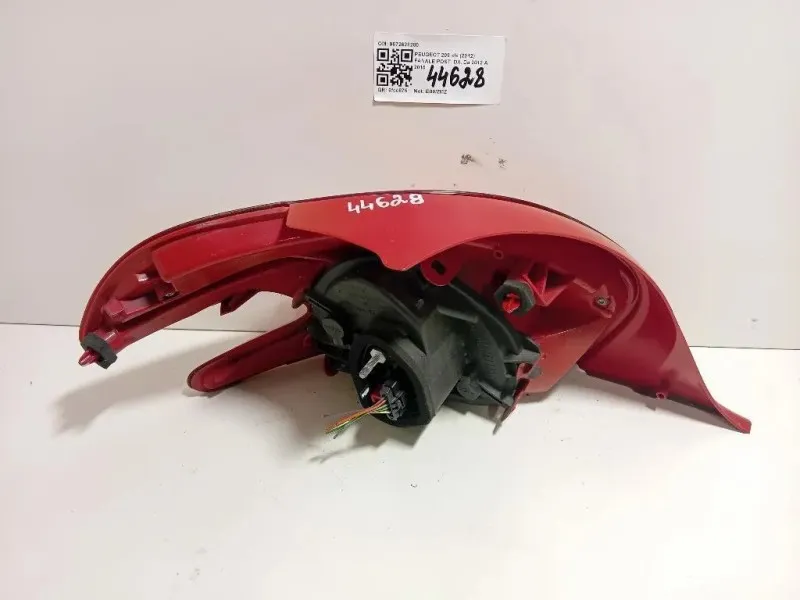 Fanale POST DX 9672628280 Peugeot 208 I 2012