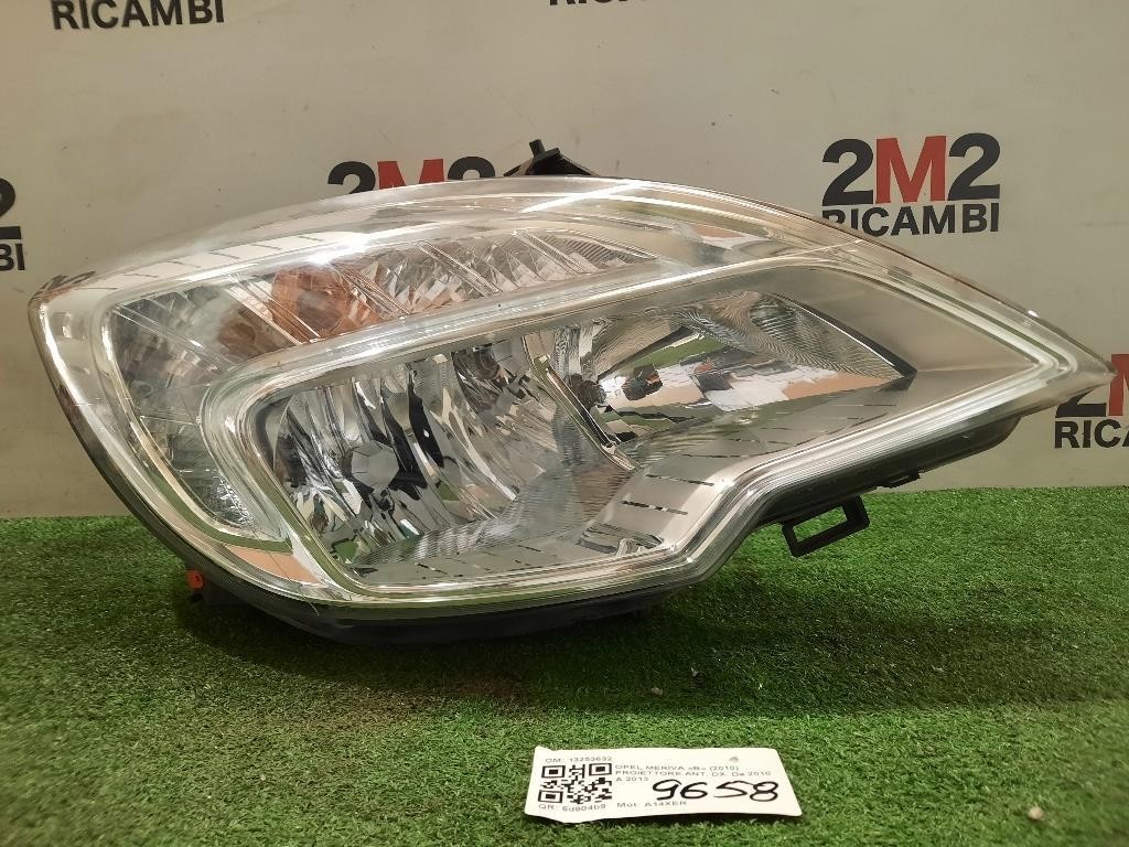 Proiettore ANT DX 13253632 Opel Meriva B 2010