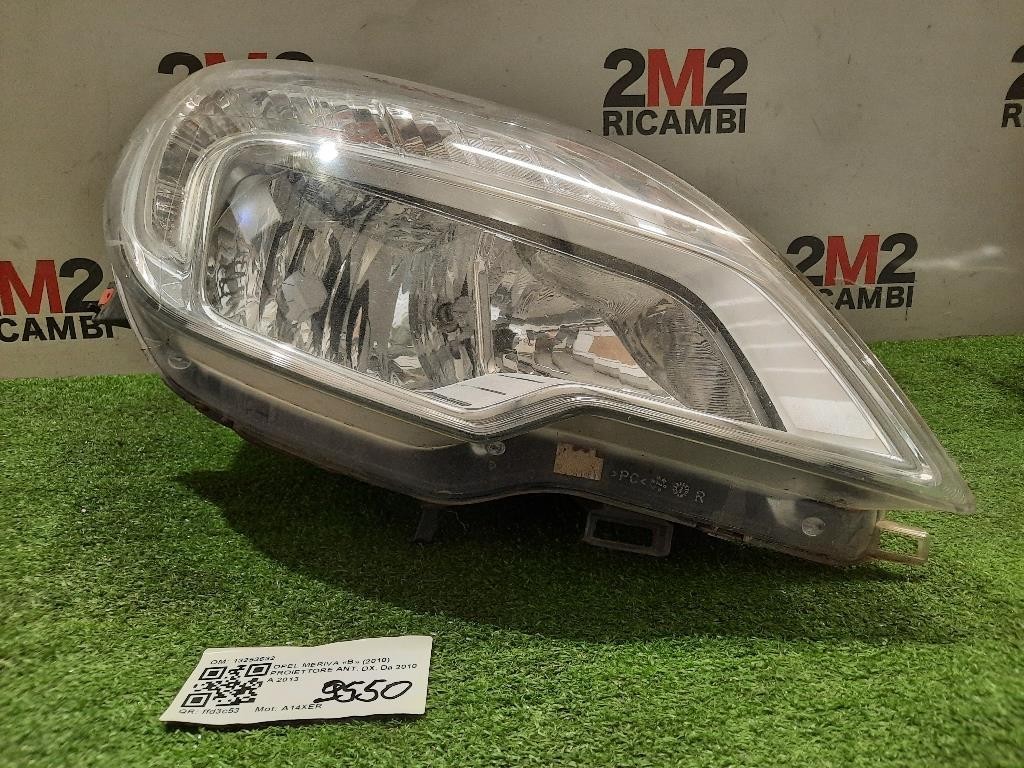 Proiettore ANT DX 13253632 Opel Meriva B 2010
