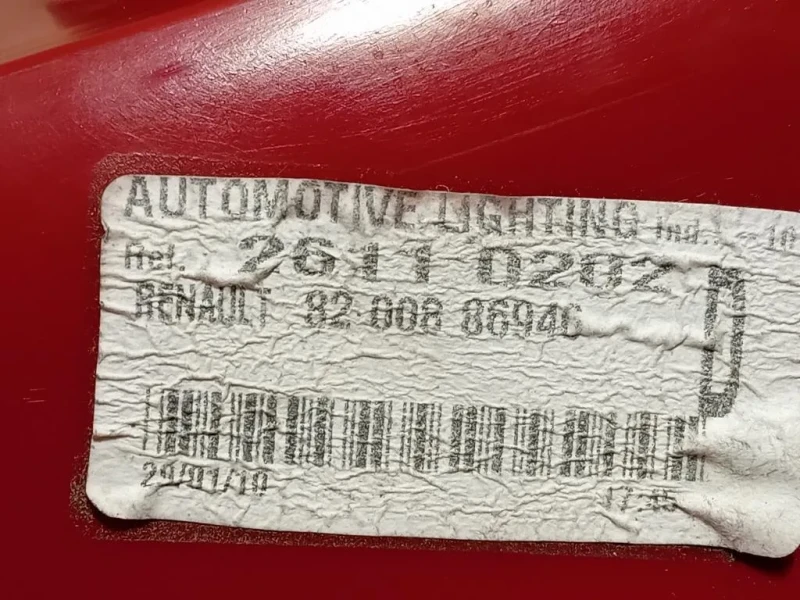 Fanale POST DX 26110202 Renault CLIO IV 2013