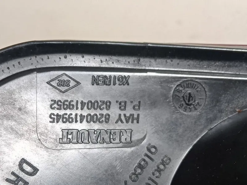 Fanale POST DX 89072580 Renault Kangoo Express III 2008