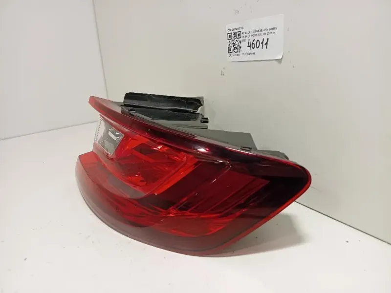 Fanale POST DX 265509578R Renault Mégane IV 2016