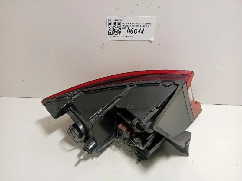 Fanale POST DX 265509578R Renault Mégane IV 2016