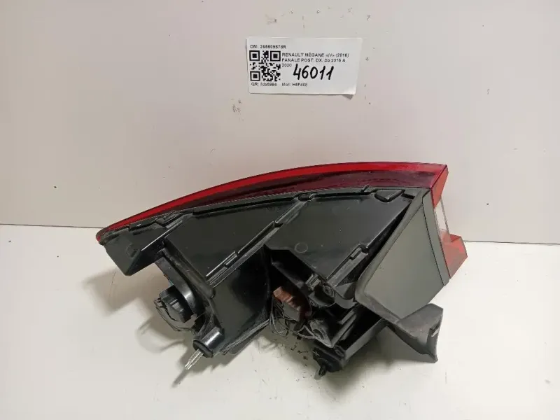 Fanale POST DX 265509578R Renault Mégane IV 2016