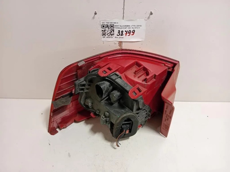 Fanale POST DX 7N5945096H Seat Alhambra 710 2010
