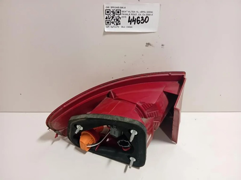 Fanale POST DX 5P8945096A Seat Altea XL 5P5 2004
