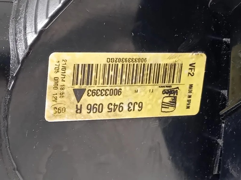 Fanale POST DX 6J3945096 Seat Ibiza V 6J5 2013