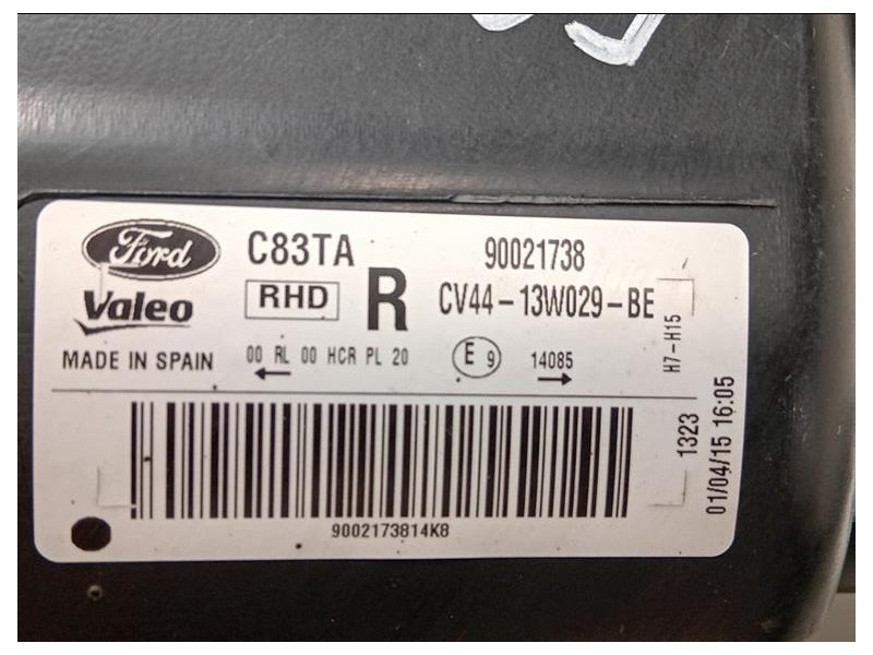 Proiettore ANT DX CV44-13W029-BE Ford KUGA II 2013