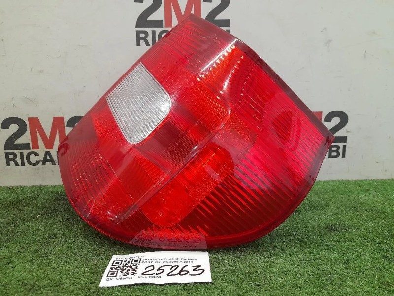 Fanale POST DX 5L0945112 Skoda YETI 2010