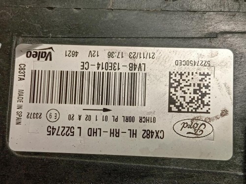 Proiettore ANT DX LV4B13W029AF Ford KUGA III 2020