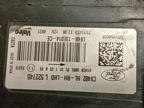 Proiettore ANT DX LV4B13W029AF Ford KUGA III 2020