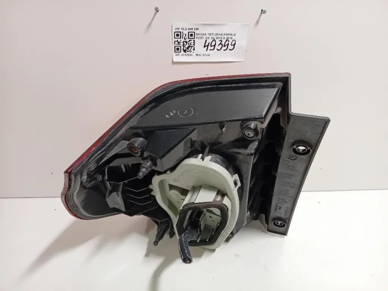 Fanale POST DX 5LD 945 258 Skoda YETI 2014
