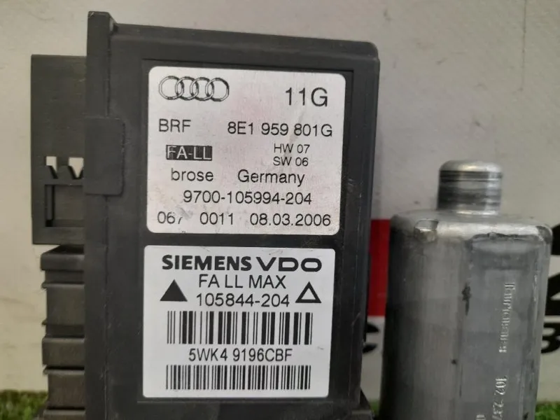 Alzacristallo Porta ANT SX 8E1959801G Audi A4 8ED Avant 2005