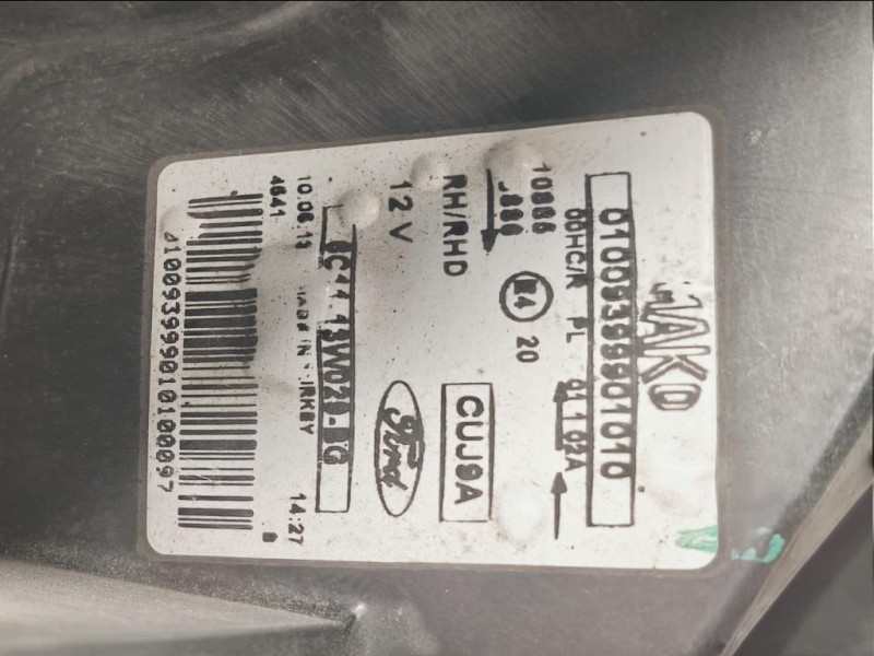 Proiettore ANT DX 6C11-13W029-BG Ford Transit V 2006