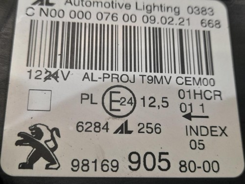 Proiettore ANT DX 33100TF0G01 Honda JAZZ II 2008