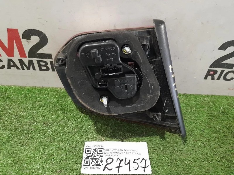 Fanale POST DX 89090894 Volkswagen GOLF VI 2009