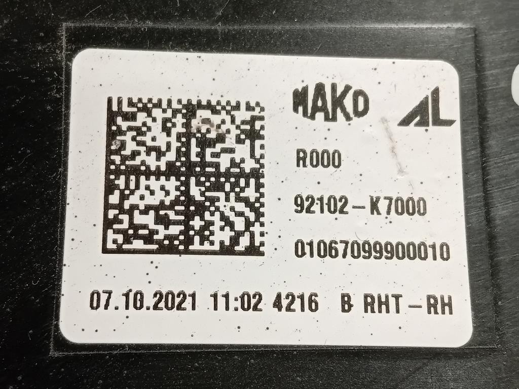 Proiettore ANT DX 92102-K7000 Hyundai I20 II 2018