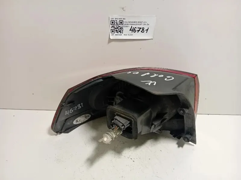 Fanale POST DX 5K0 945 258 Volkswagen GOLF VI 2009