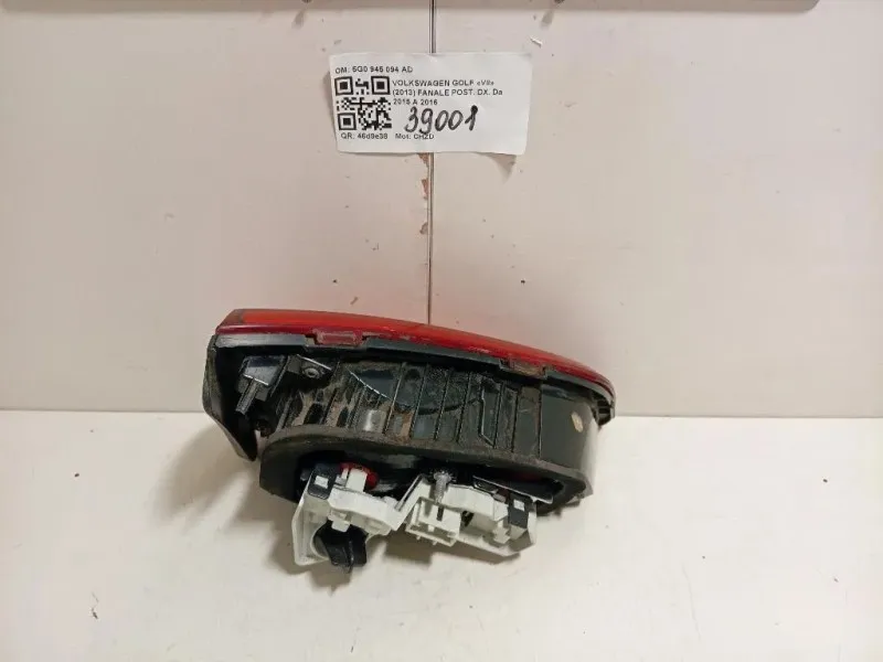 Fanale POST DX 5G0 945 094 AD Volkswagen GOLF VII 2013